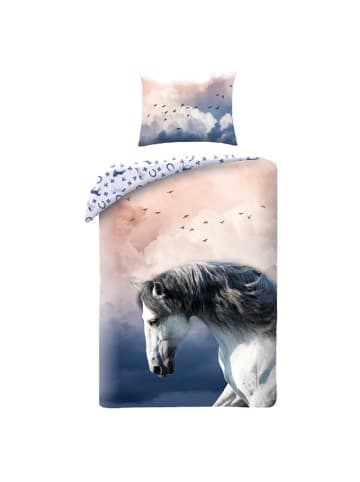 COFI 1453 Bettwäsche Set aus Baumwolle Bettdeckenbezug 140 × 200 cm mit 70 in Mehrfarbig