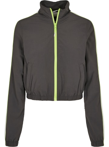 Urban Classics Trainingsjacken in darkshadow/electriclime