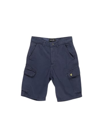Lyle & Scott Blau Baumwolle Bermudashorts