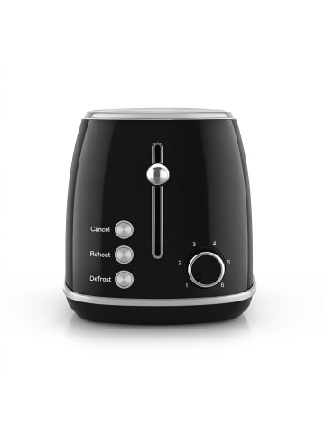 SWEISS Vintage Toaster schwarz GRS9