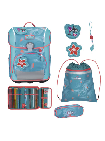 Scout Neo Set Safety Light Aloha in blau