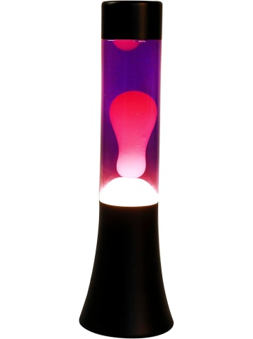 i-Total Lavalampe Magie Lavaspektakel: Einzigartiges für Ihr Zuhause Lila Rose Flared