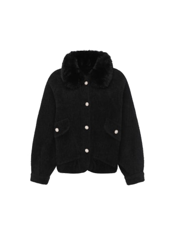 Sookie Women Cardigan in Black Offwhite