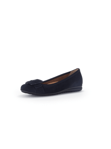 Gabor Comfort sportliche Ballerinas in blau