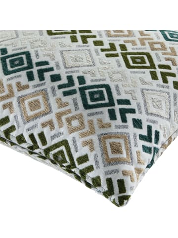 Erwin Müller Jacquard Kissenhülle 2er-Pack York in grün