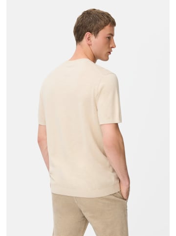 Camel Active Strickshirt aus reiner Baumwolle in Hafer
