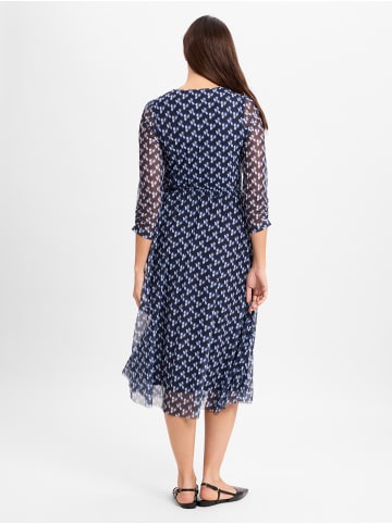 More & More Kleid in marine hellblau - 0001