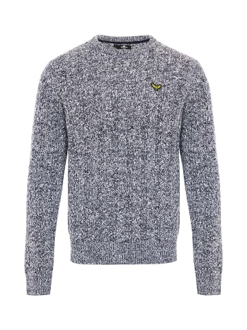 Threadbare Pullover Ely in Navy / Ecru Twist