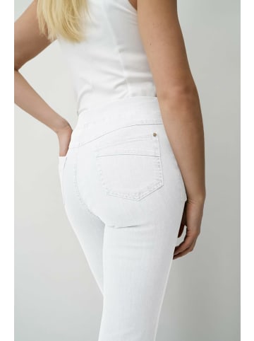 Anna Montana Slim Fit Jeans für Damen in weiß