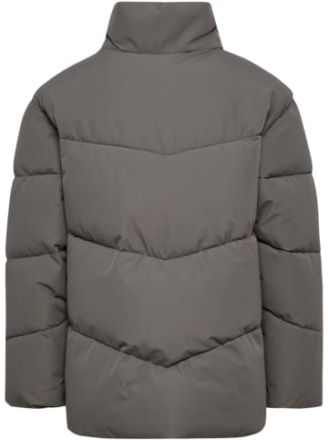 Hummel Reißverschluss Jacke Hmljr Puffer Kinder in DARK GULL GRAY