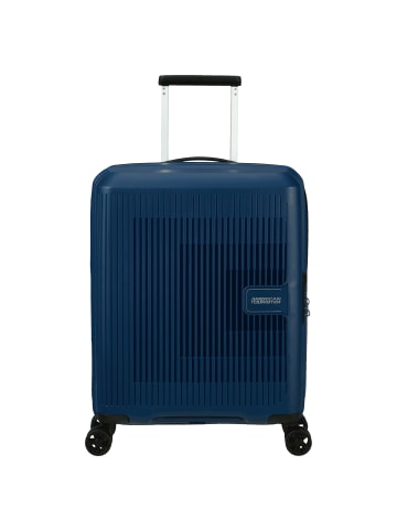 American Tourister Aerostep - 4-Rollen-Kabinentrolley 55 cm erw. in navy blue