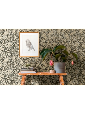 A.S. Création Tapete Jungle Leaves in Schwarz und Beige