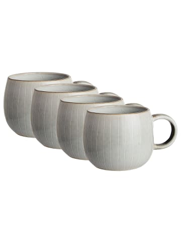 Butlers Butlers Tasse HENLEY 4er-Set in Grau