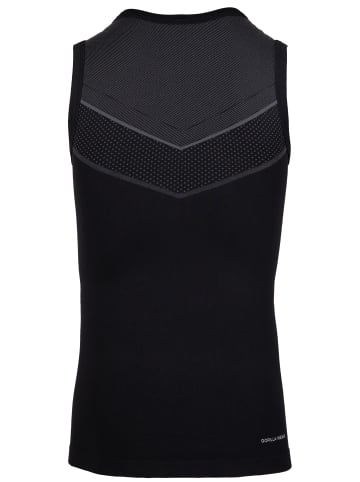 Gorilla Wear Norton Nahtloses Tanktop – Schwarz