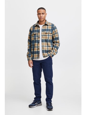 BLEND Kurzjacke Shacket in Blau