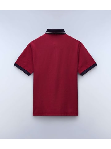 Napapijri Polo "E-Macas Ss 1" in Schwarz