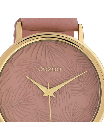 Oozoo Armbanduhr Oozoo Timepieces altrosa groß (ca. 42mm)