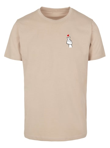 Mister Tee Mister Tee Herren Love Sign Tee 2.0 in sand
