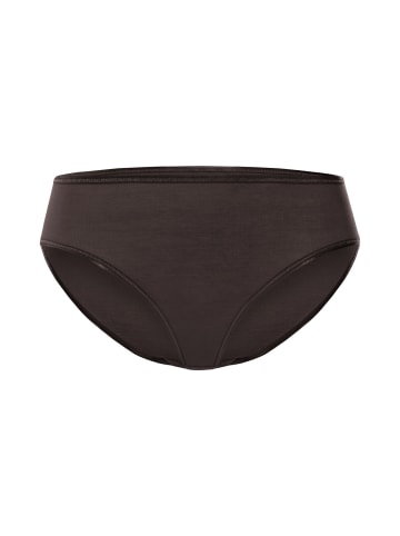 Hanro Midislip Cotton Seamless in dark mocha