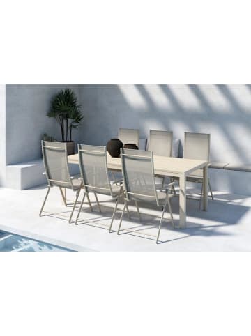 ebuy24 Gartenset Mirko Beige 90 x 205 cm