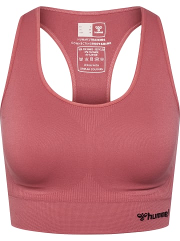Hummel Hummel T-Shirt Hmltif Yoga Damen Dehnbarem Schnelltrocknend Nahtlosen in MINERAL RED