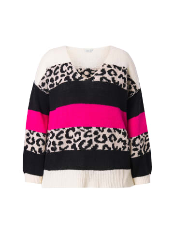 MIAMODA Pullover in neon berry