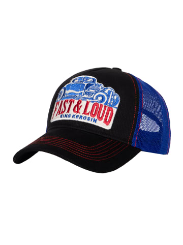 King Kerosin King Kerosin Trucker Cap Fast & Loud in schwarz