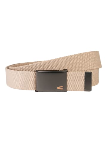 Camel Active Bandgürtel mit Koppelschnalle in Beige