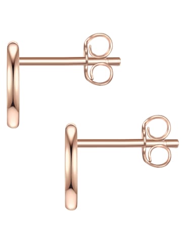 Glanzstücke München Ohrstecker Mond Sterling Silber in roségold