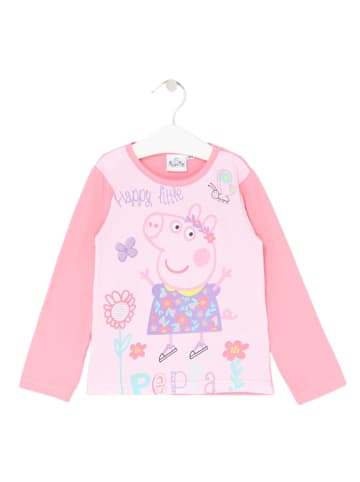 Peppa Pig Langarmshirt  Peppa Pig in Rosa