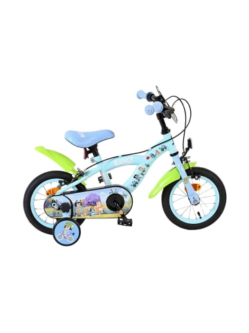 Volare Kinderfahrrad Bluey  12 Zoll ohne Rücktrittbremse in hellblau