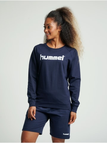 Hummel Sweatshirt Raglanärmel Hmlgo Damen in MARINE