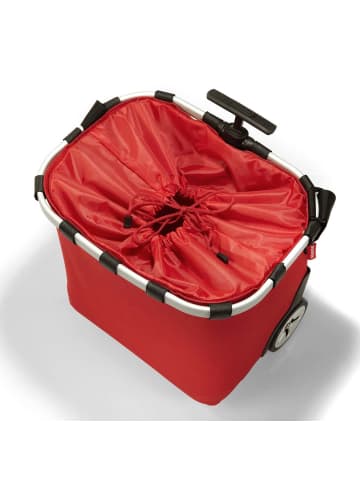 Reisenthel carrycruiser - Einkaufstrolley 47.5 cm (leo vanilla) in rot