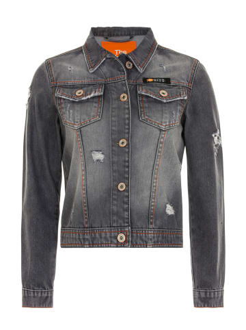 Cipo & Baxx Jeansjacke in GREY