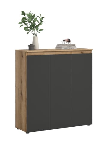 ebuy24 Sideboard Scarpa Anthrazit 105 x 37 cm