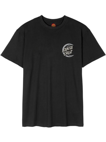 Santa Cruz T-Shirt "Crescent Moon Chest T-Shirt" in Schwarz