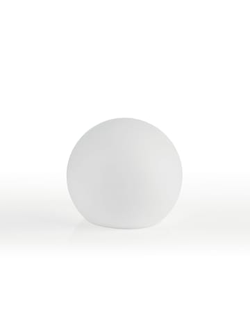 EASYmaxx Solar-Dekokugel 3,7V weiß Farbwechsel für drinnen & draußen  Weiß