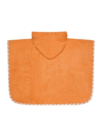 Sterntaler Poncho BÄR Bo in leuchtorange