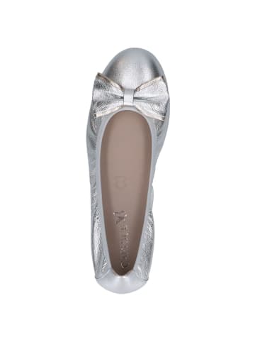 Caprice Ballerina in SILVER METAL.