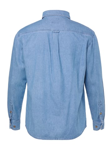 STHUGE Hemd in blue denim