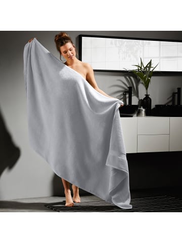 Erwin Müller Velours-Frottier Liegetuch XXL Friedrichshafen in hellgrau