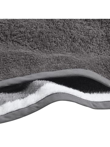 Erwin Müller Frottier Kapuzenbadetuch in grau