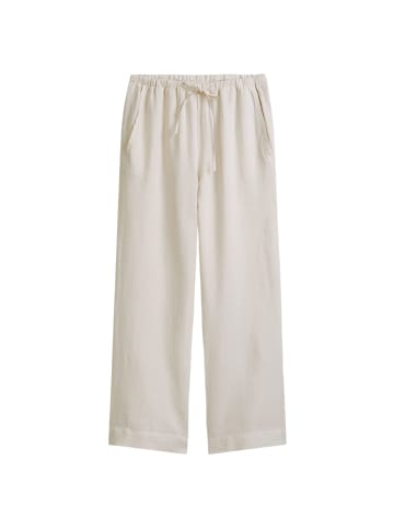 Marc O'Polo Leinen-Joggpants straight in Silky Stone