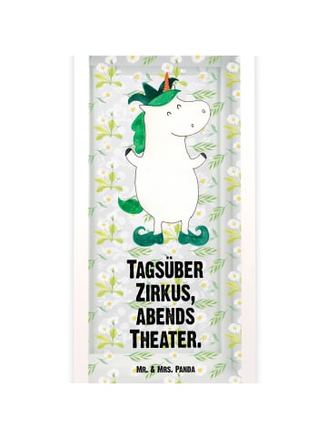 Mr. & Mrs. Panda Deko Laterne Einhorn Joker mit Spruch in Transparent