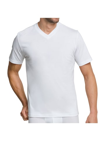 Schiesser T-Shirt 2er Pack in Weiß