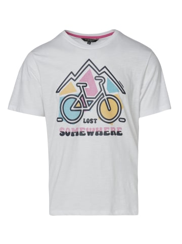 KOROSHI Kurzarm-t-shirt. in weiß