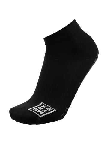 Mastersox Socken Gripsock Short in schwarz