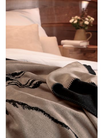 biederlack Biederlack Alpen Chic Wohndecke - Deer in braun