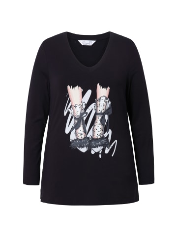 MIAMODA Shirt in schwarz