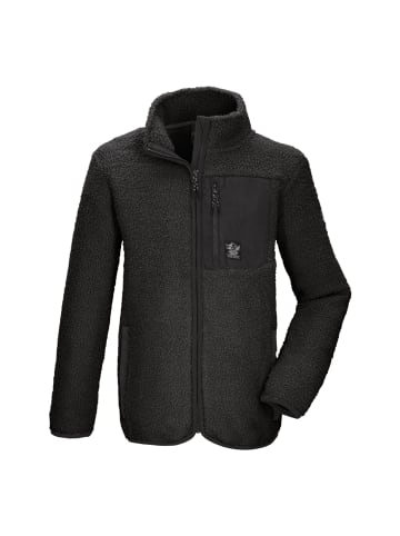 Killtec Sherpajacke mit Stehkragen in Steingrau071